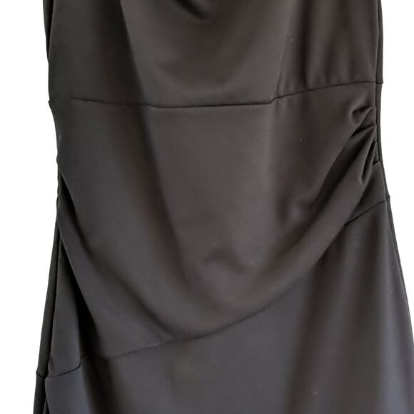 EUC New Directions Black Sheath Dress, M - Picture 3 of 7